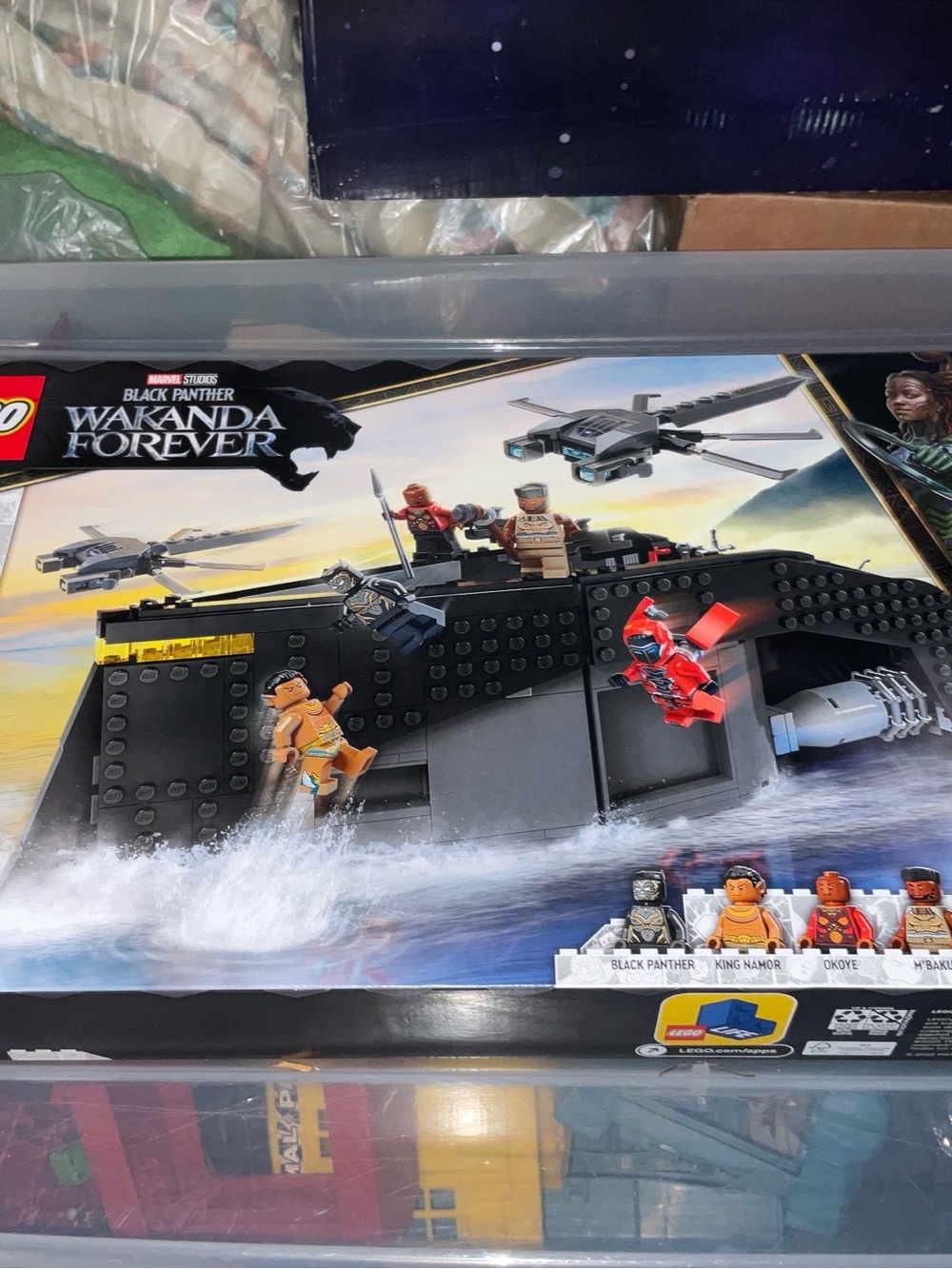 LEGO Black Panther Wakanda Forever Building Set - Black, Gray, Red - Picture 10 of 10
